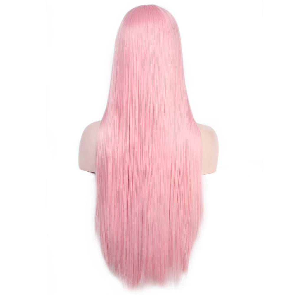 Long Straight Wig PINKY HOT SUMMER LADIES