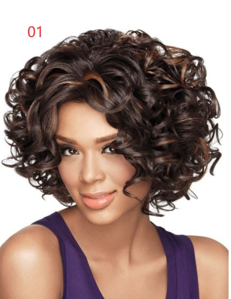 2000s BEYONCÉ Identhic short curly hair set