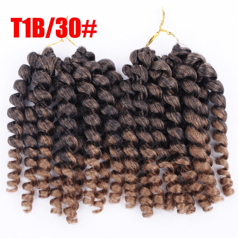 Lady's real effect wig