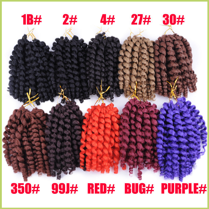 Lady's real effect wig