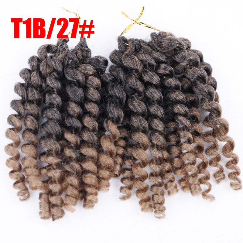 Lady's real effect wig