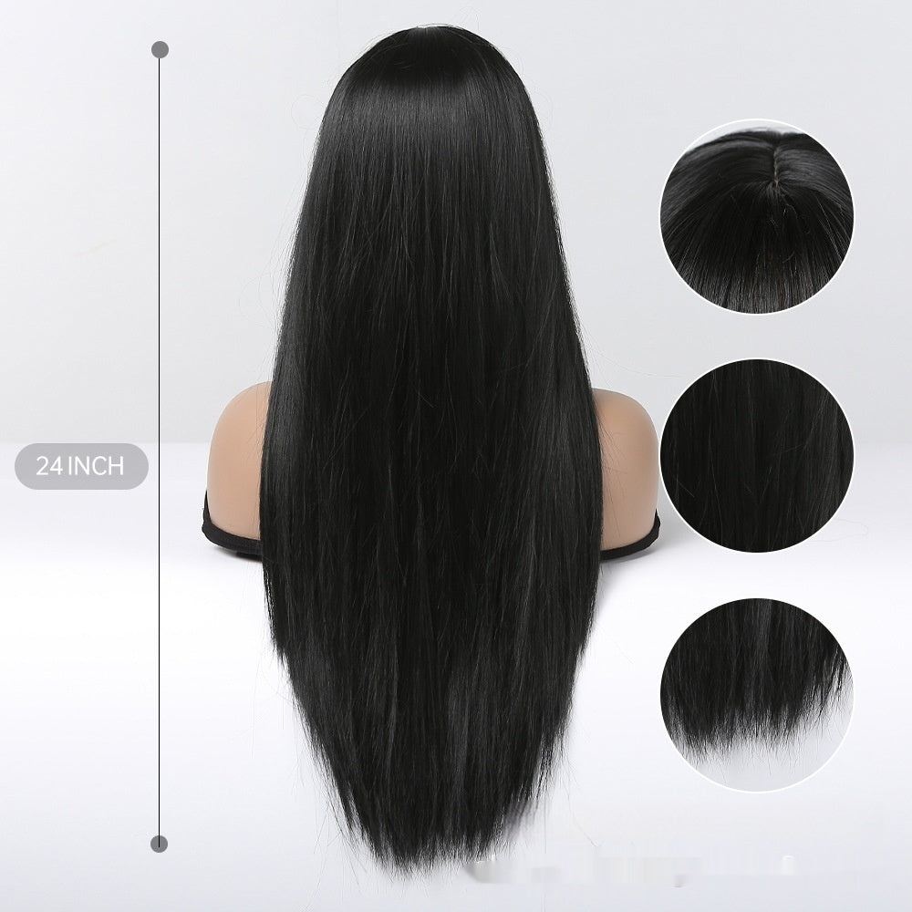 High Temperature Fiber Rose Mesh Cap Wig