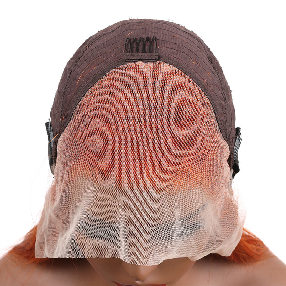 Front Lace Wig Human Hair EXPLOSIVE orange PERFECT for THE Hotgirlsummer